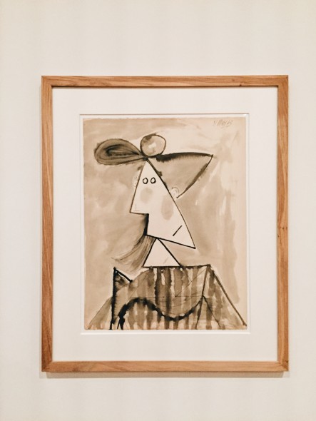 Pablo Picasso, Femme au chapeau, 1943, LAC Lugano © Ph. Artslife