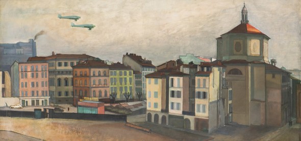 Siro Penagini, Piazza Santo Stefano di Milano (1935)