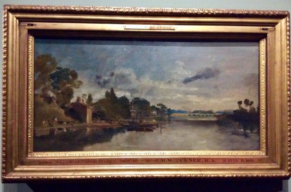 Paesaggio dipinto da Turner