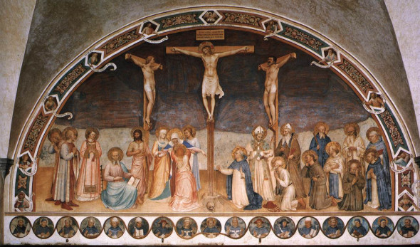 La Crocifissione con i santi è un affresco di Beato Angelico conservato nella ex-sala capitolare del convento di San Marco (oggi Museo nazionale) a Firenze. 