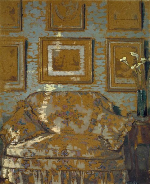 Ethel Sands - The Chintz Couch c.1910-11 © The estate of Ethel Sands