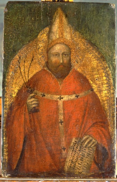 Il Sant’Ambrogio di Giusto de’ Menabuoi rubato dalla Pinacoteca Nazionale di Bologna