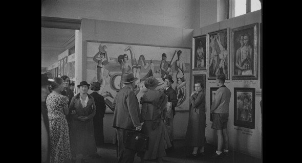 Hitler contro Picasso mostra-1937