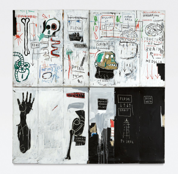 Flesh and Spirit  di Jean-Michel Basquiat