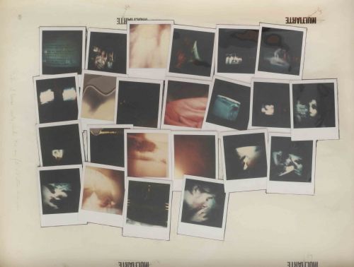Mario Schifano Senza titolo (Polaroid), 1973-74, ventitré Polaroid a colori su cartoncino, cm. 50 x 70
