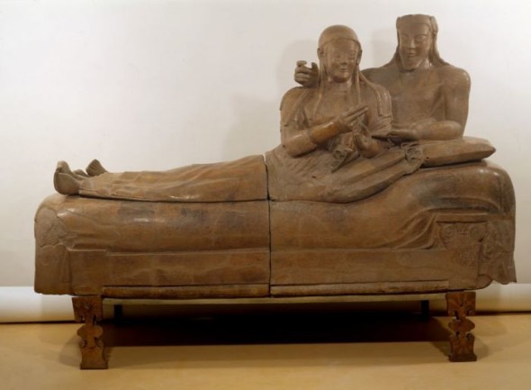 Sarcofago degli Sposi al Museo Etrusco di Villa Giulia