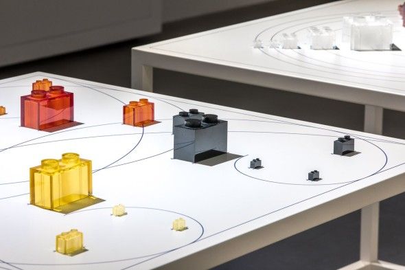  Lieven De Boeck, Sã (100 Legos) (detail), installation view, ph. Enrico Fiorese