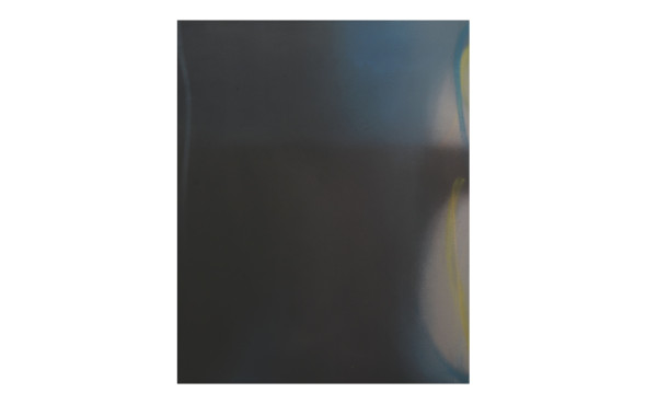 claudio olivieri-cromie blu verdi-1971-olio su tela -cm 100x80