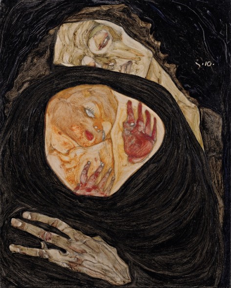 Egon Schiele - Madre morta I, 1910    Leopold Museum, Vienna Ph. Manfred Thumberger