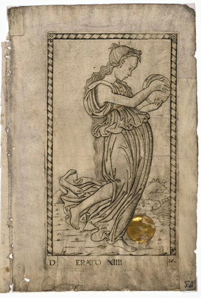 D. ERATO. XIIII.14. Pinacoteca Ambrosiana, I Tarocchi del Mantegna