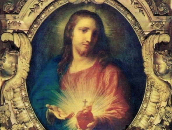 Sacro Cuore di Gesù'. 1760 Pompeo Batoni