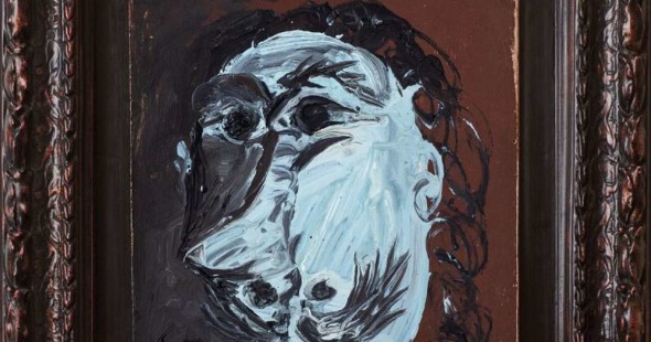 Un Particolare di Buste de mousquetaire di Pablo Picasso