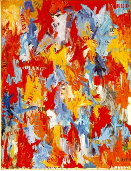 Jasper Johns, False Start, 1959