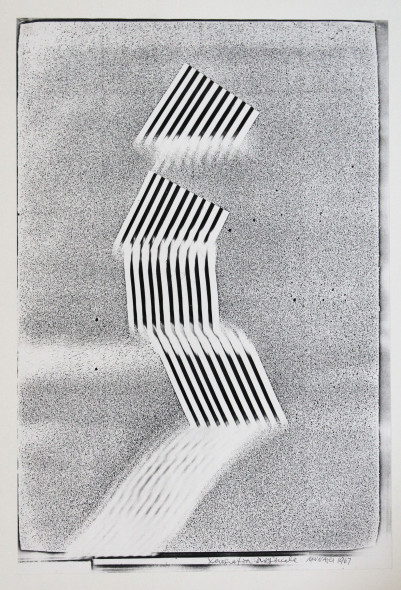BRUNO MUNARI, Xerografia Originale, 1967, xerografia su carta, 40x28 cm