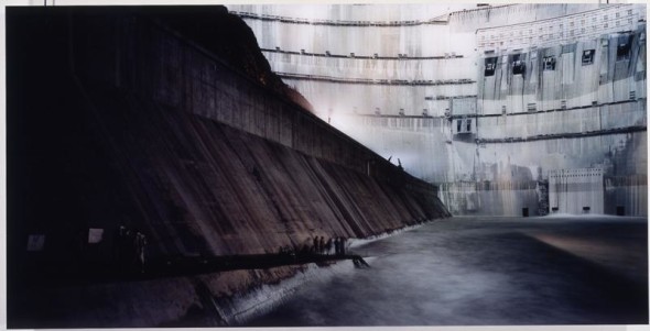 Armin Linke, Ertan Dam, Downstream Side, Panzhihua (Sichuan), China, 1998. © Armin Linke