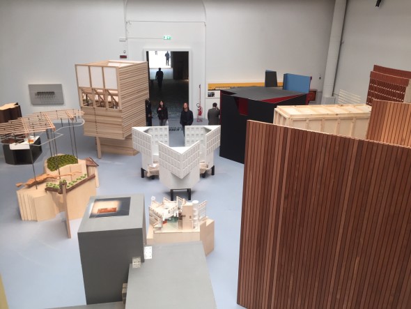 Biennale di Architettura 2018, la sala centrale dell'ex Padiglione Italia