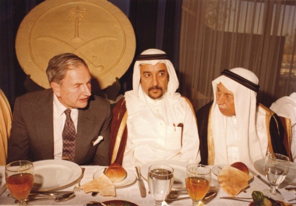 David Rockefeller in Saudi Arabia. Image © Rockefeller Archive Center. 