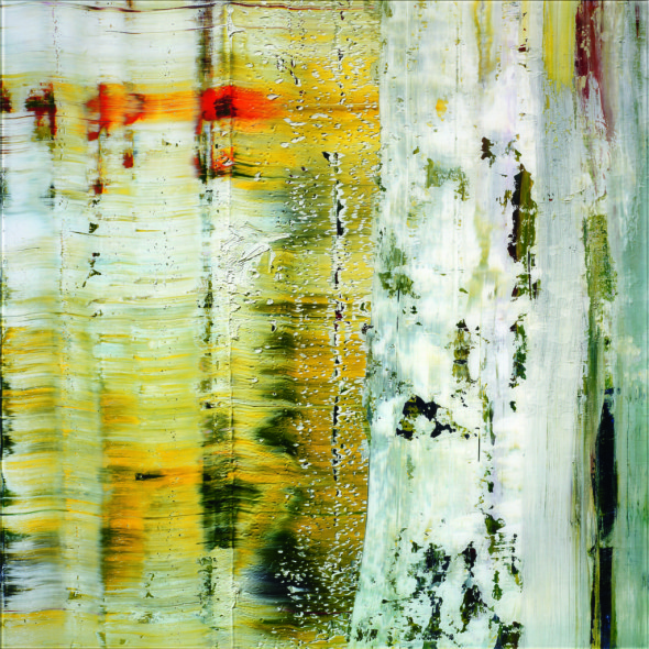 Gerhard Richter’s Cage II, one of the 18 works the artists is donating. Courtesy fiftyfifty.