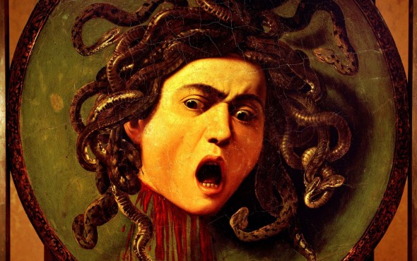 La Medusa del Caravaggio, agli Uffizi