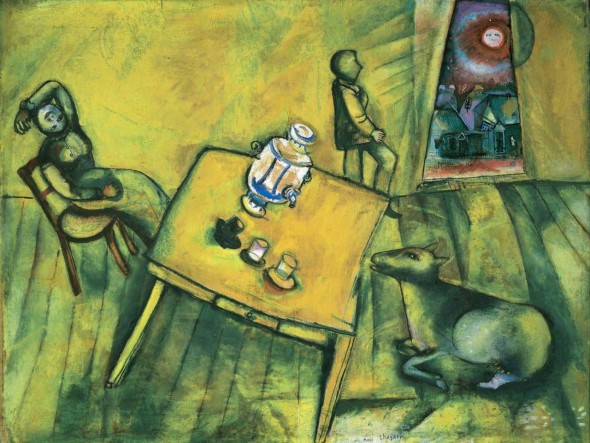 Marc Chagall, La chambre jaune, 1911