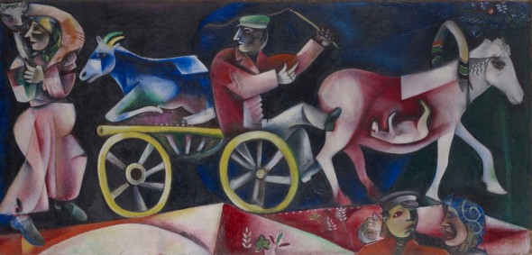 Marc Chagall, Le marchand de bestiaux, 1912