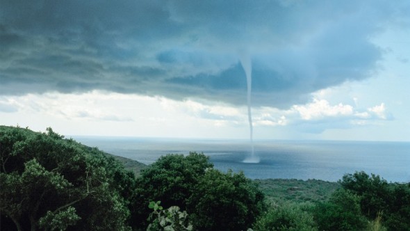 Anthropocene Observatory: Armin Linke | »Whirlwind«, Pantelleria, Italy, 2007 | © Armin Linke