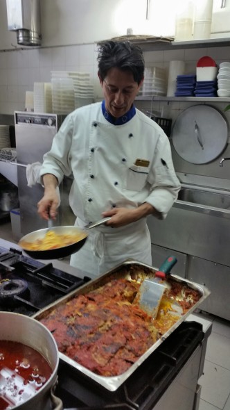 Lo chef Luciano Gallo