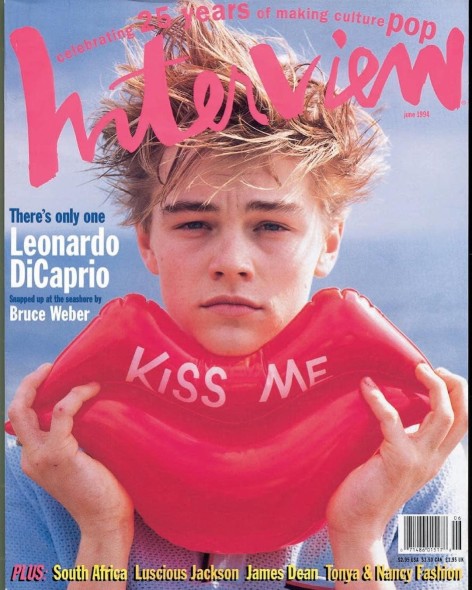 Leonardo DiCaprio for Interview Magazine