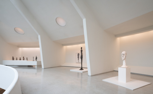 Alberto Giacometti al Guggenheim Museum di New York (foto twitter Guggenheim)