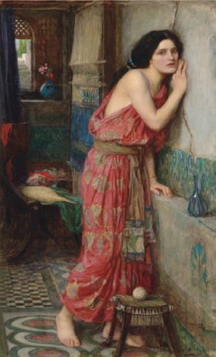 JOHN WILLIAM WATERHOUSE (1849-1917) Thisbe, 1909 oil on canvas Estimate: $1,800,000-2,500,000