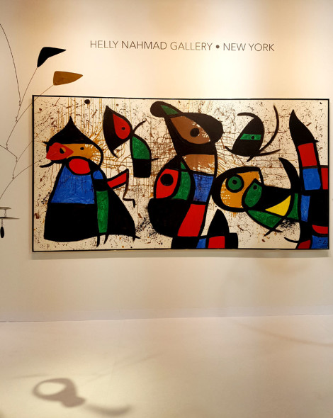 Joan Miró, Personagge Oiseaux, 1976 - da Helly Nahmad (New York)