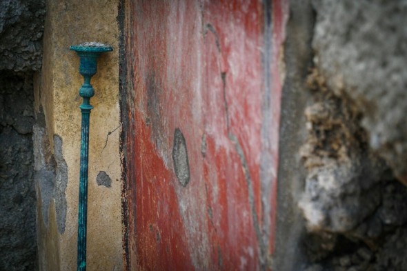 Il Candelabro ritrovato Foto Parco Archeologico Pompei
