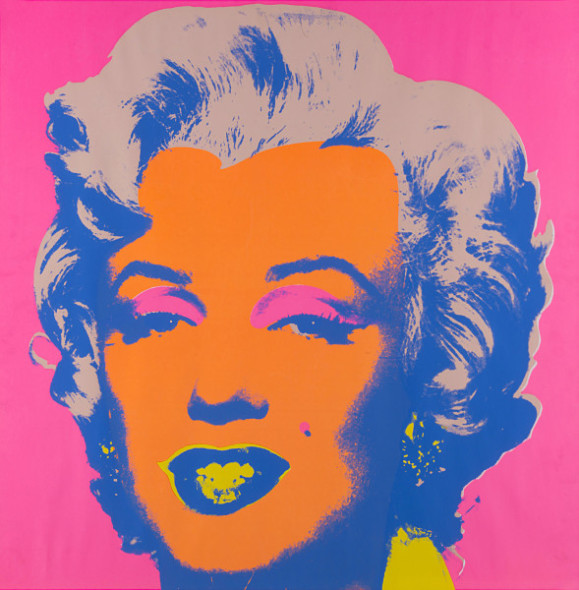 ANDY WARHOL (1928 - 1987) Marilyn, 1967 Serigrafia a colori, su carta bianca, cm 91,5x91,5
