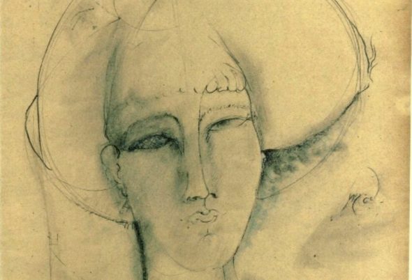 Amedeo Modigliani, Femme fatale (particolare)