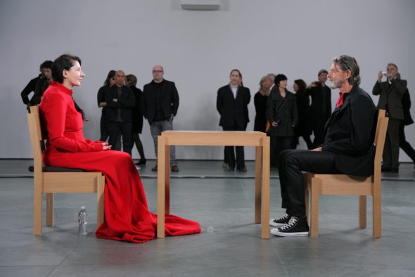 Il celebre incontro tra Marina Abramovic e Ulay al MoMA