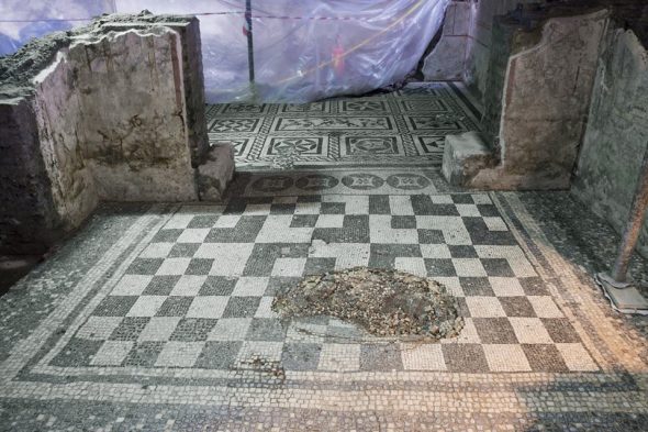 Domus del Comandante ritrovata negli scavi per la metro C di Roma