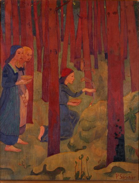Paul Sérusier, L’Incantation, 1891-92 , Quimper, Musée des Beaux-Arts