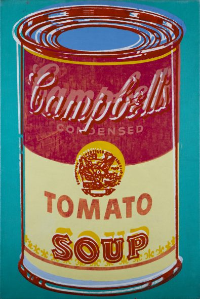 BOLOGNA Andy Warhol Campbell's Soup, 1965 Serigrafia e polimeri, 91x61 cm Museu Coleção Berardo, Lisbona © The Andy Warhol Foundation for the Visual Arts Inc. by SIAE 2018 per A. Warhol