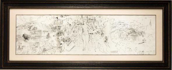 Raoul Dufy. Etude pour le bar du Palais du Challot, 1937. Stima 40- 60 mila dollari