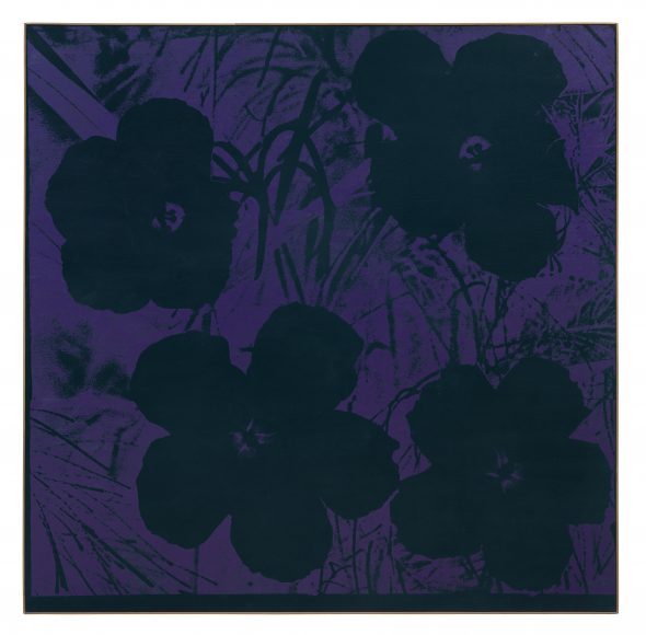 Andy Warhol , Ten-Foot Flowers, 1967 © 2018 Andy Warhol Foundation for the Visual Arts