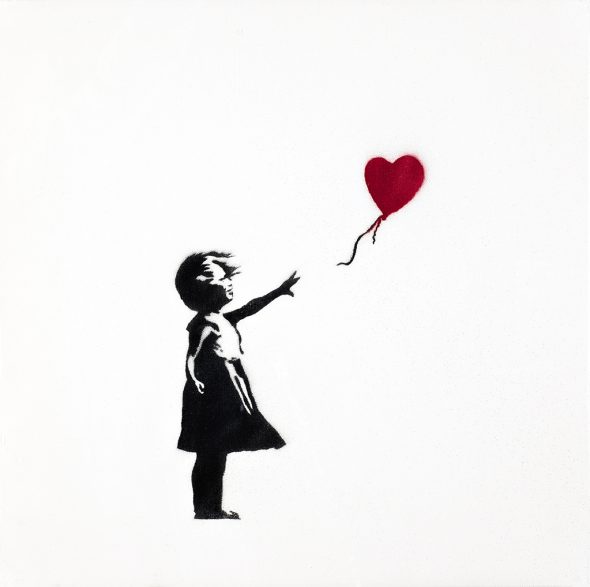 Banksy | Girl with Balloon ©Steve Lazarides