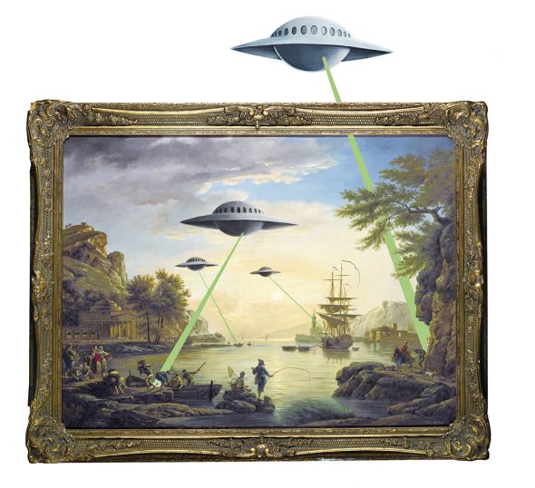 Banksy | UFO ©Steve Lazarides