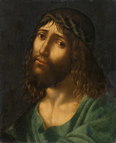 Cristo Portacroce, ambito di Antonello da Messina