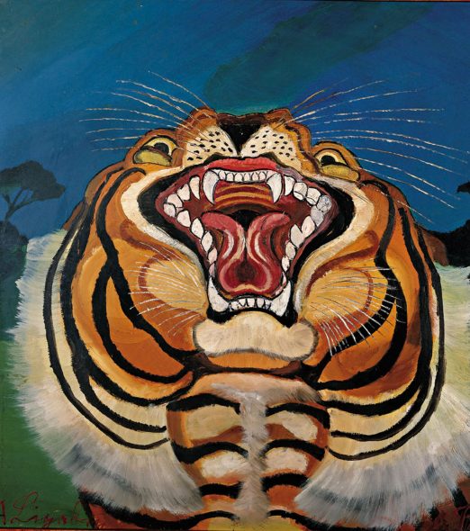 Testa di tigre; Antonio Ligabue