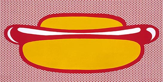 Roy Lichtenstein | Hot-Dog, 1964