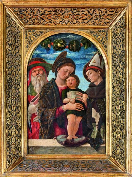 Andrea Mantegna - Madonna con bambino