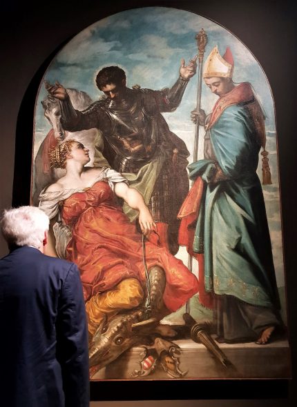 Mostra Tintoretto Palazzo Ducale Venezia (San Giorgio, San Luigi e la Principessa)