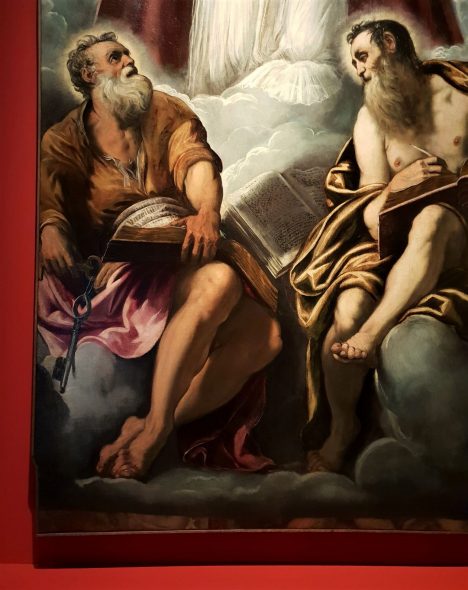 Mostra Tintoretto Palazzo Ducale Venezia (San Marziale in gloria con i Santi Pietro e Paolo)