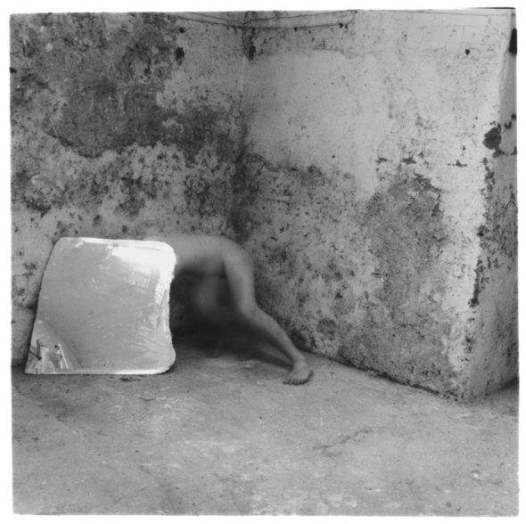 Francesca Woodman - Self-deceit no 5 Rome Italy, 1978 © Charles Woodman Courtesy Charles Woodman, and Victoria Miro, Venice-London