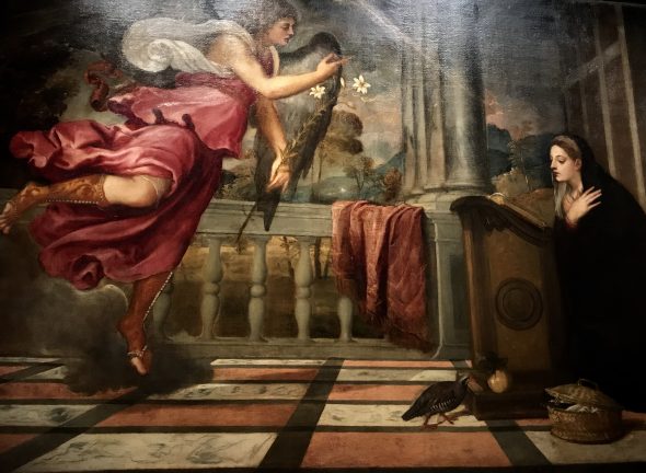 Tiziano; Annunciazione; Tiziano/Richter il cielo sulla terra; Richter 